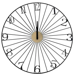 maxibazar Horloge Filaire 50Cm