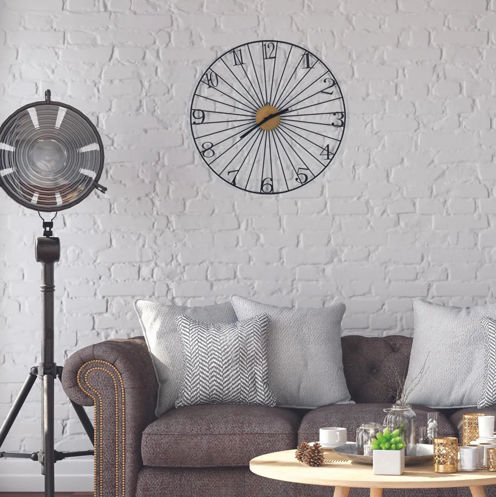 maxibazar Horloge Filaire 50Cm