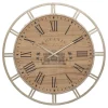 maxibazar Horloge Metal Botanic D.70Cm