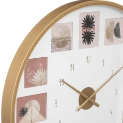 Atmosphera Horloge Metal Pele Mele D.76.5Cm