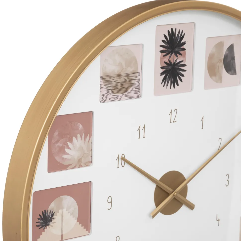 Atmosphera Horloge Metal Pele Mele D.76.5Cm