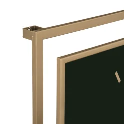 maxibazar Horloge Metal Verre Sublima 65X65Cm