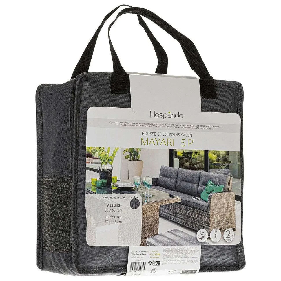 Housse Coussin Mayari 5 Places Terre D Ombre