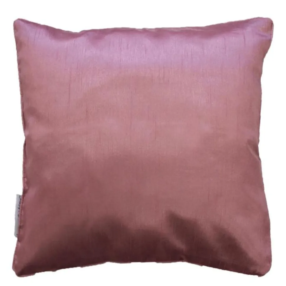maxibazar Housse De Coussin Encart 40X40Cm Shana Rose