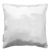 maxibazar Housse De Coussin Encart 40X40Cm Shana Blanc