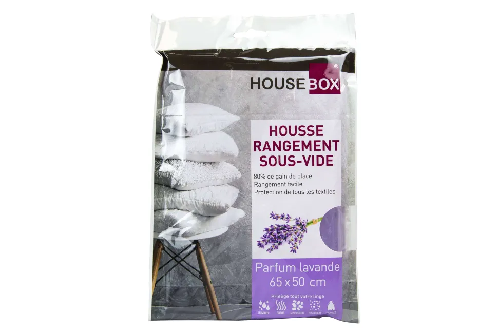 Housse Sous Vide 65X50Cm Lavande