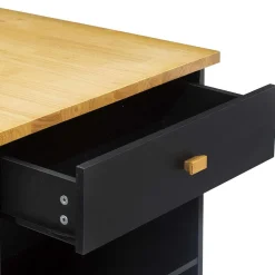 Ilot De Cuisine Bois