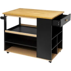 Ilot De Cuisine Bois