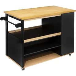 Ilot De Cuisine Bois