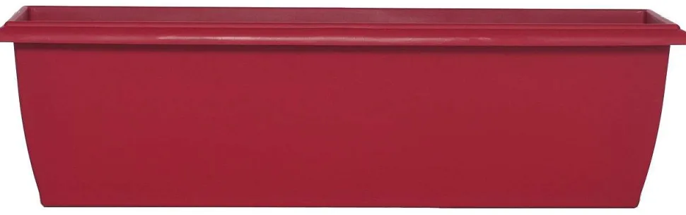 Jardiniere Resine Evo L 59 Cm X 19 5 X H 16 Cm Rouge