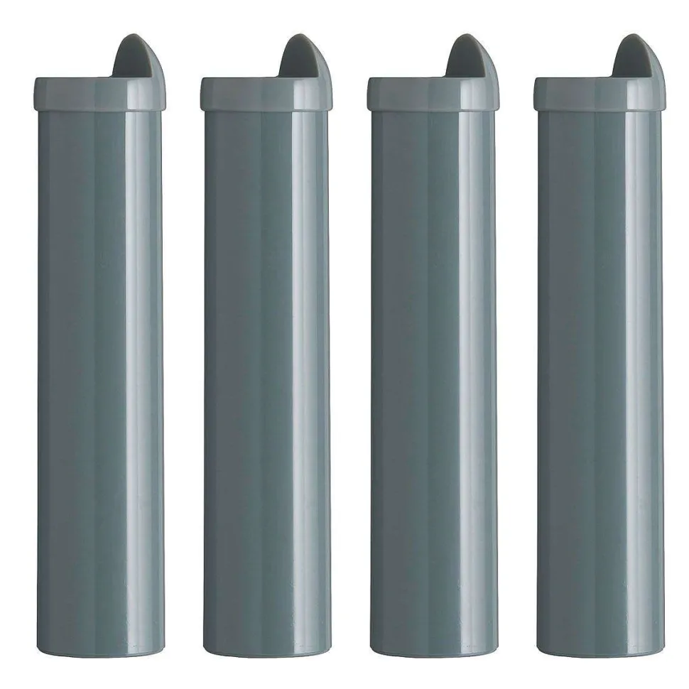 Jeu De 4 Pieds N.4 Metal Gris Pour Cadres H22