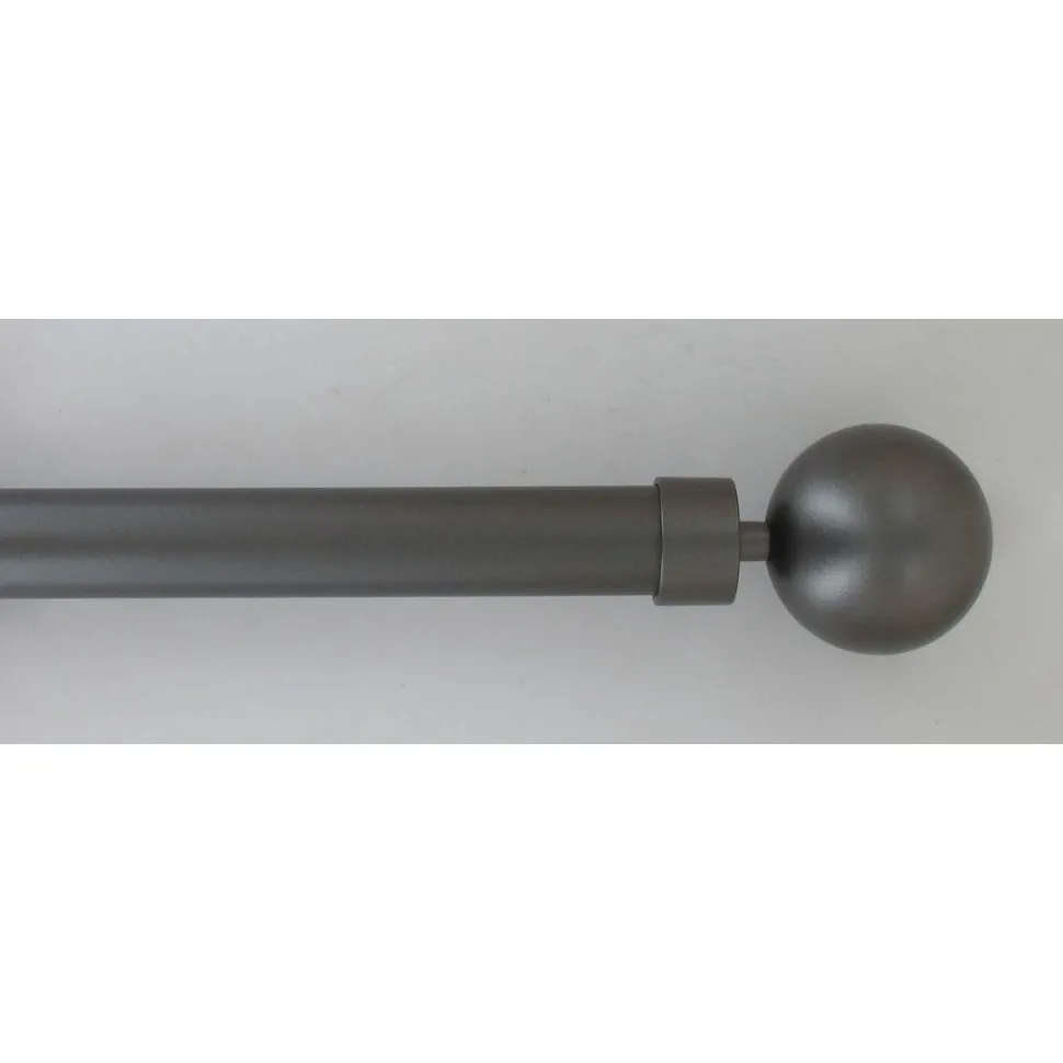 maxibazar Kit Ext 120 210 Cm D28 Embout Gaia Gris Beton