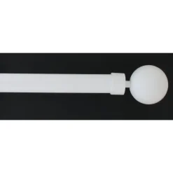 maxibazar Kit Ext 120 210 Cm D28 Embout Gaia Blanc Mat