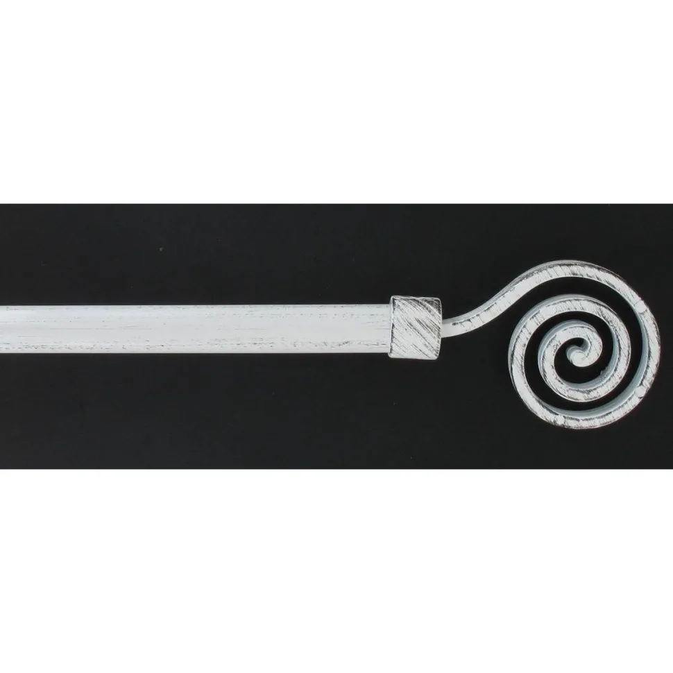 maxibazar Kit Ext 120 210 Cm D19 Embout Maison De Famille Blanc Noir