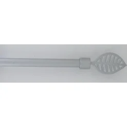 maxibazar Kit Ext 120 210 Cm D16 Embout Sevigne Gris Laque