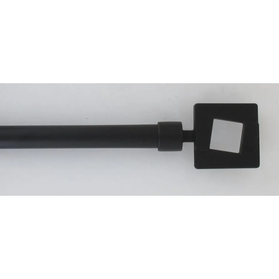 maxibazar Kit Ext 120 210 Cm D19 Embout Studio Noir Mat