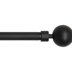 maxibazar Kit Ext D.19Cm Embout Basic Noir Mat