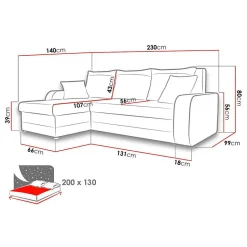 Kris Ar Conv Microfibre Gris Noir