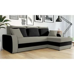 Kris Ar Conv Microfibre Gris Noir