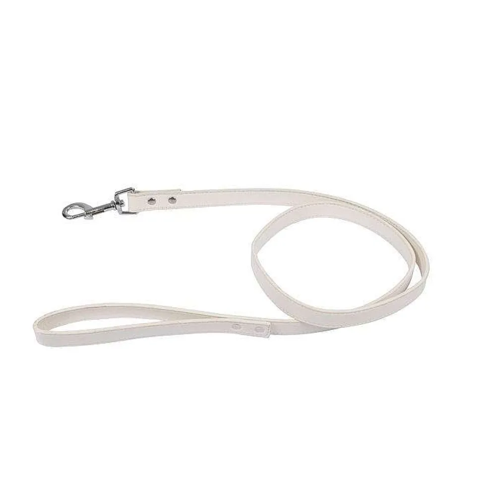 Laisse 120X2Cm Blanc