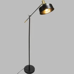 Atmosphera Lampadaire Arc Flower Noir H.155Cm