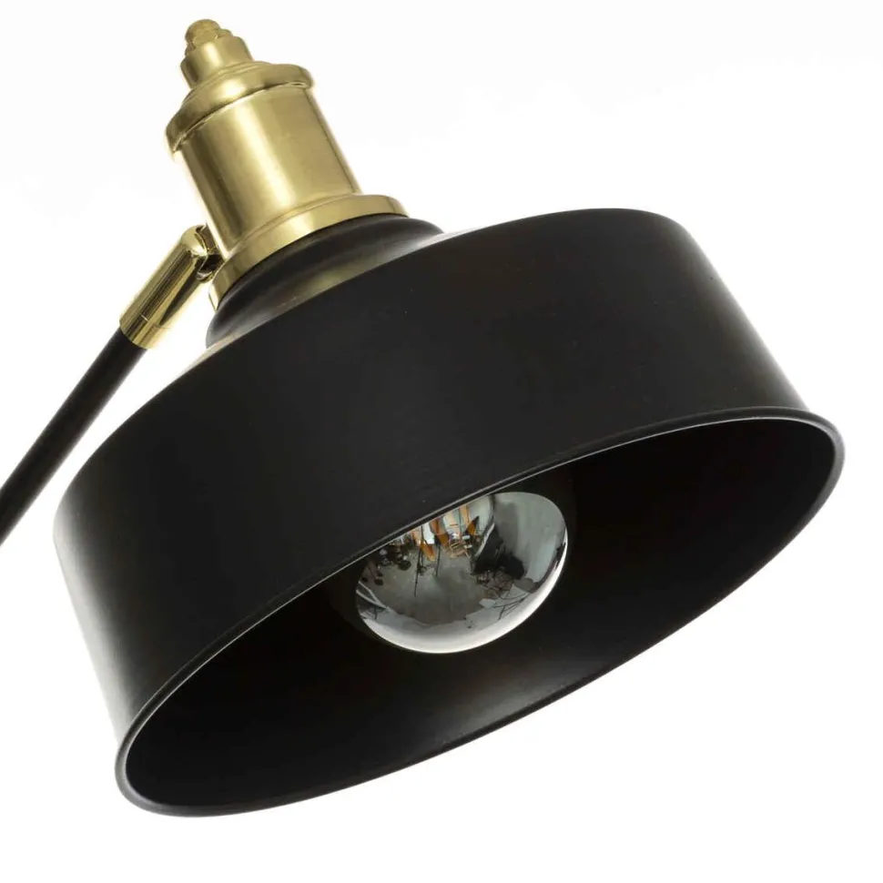 Atmosphera Lampadaire Arc Flower Noir H.155Cm