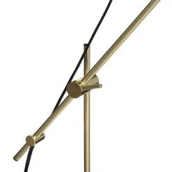 Atmosphera Lampadaire Arc Suite Noir Dore H.135Cm