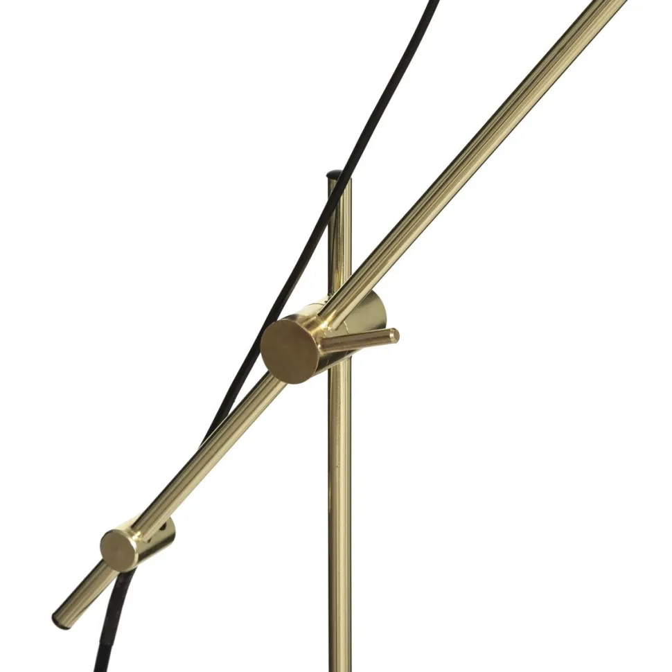 Atmosphera Lampadaire Arc Suite Noir Dore H.135Cm