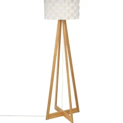 Atmosphera Lampadaire Bambou Papier Moki H.150Cm