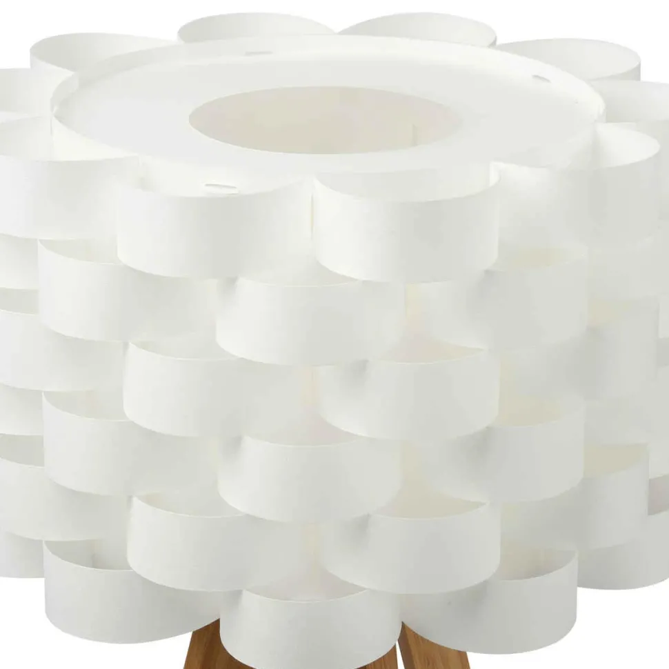 Atmosphera Lampadaire Bambou Papier Moki H.150Cm