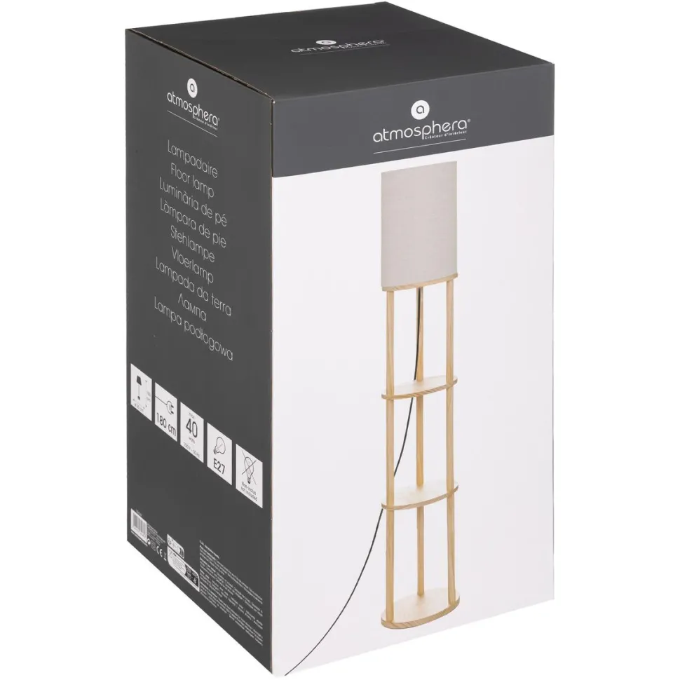 maxibazar Lampadaire Droit Betty Lin H.150Cm