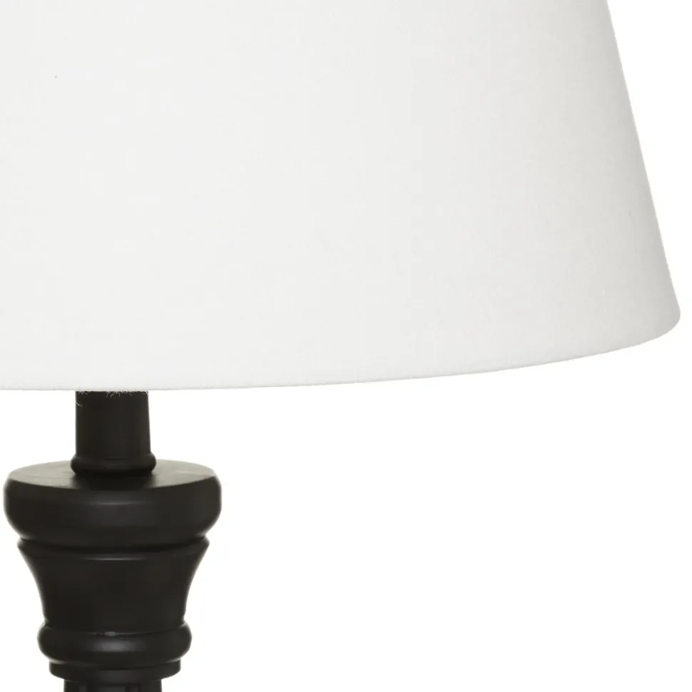 Atmosphera Lampadaire Droit Leo Noir H.156Cm
