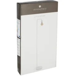 Atmosphera Lampadaire Metal Blanc Keli H.150Cm