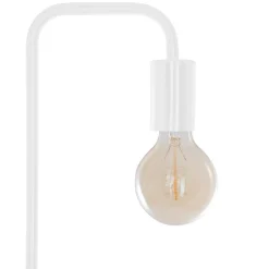 Atmosphera Lampadaire Metal Blanc Keli H.150Cm