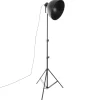 Atmosphera Lampadaire Metal Trepied Basalt H.175Cm