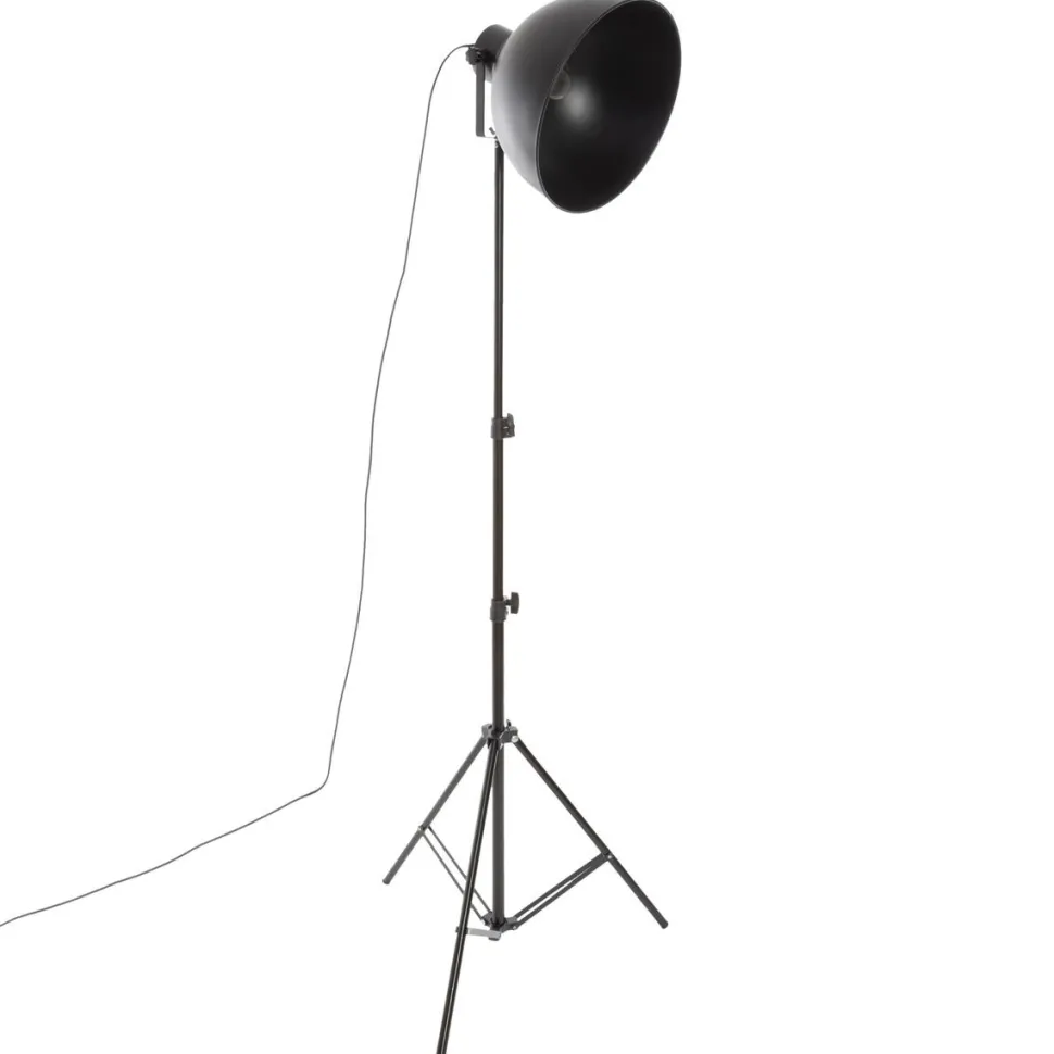 Atmosphera Lampadaire Metal Trepied Basalt H.175Cm