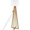 Atmosphera Lampadaire Multi Pieds Molu Blanc H.140Cm