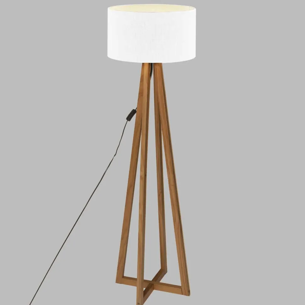Atmosphera Lampadaire Multi Pieds Molu Blanc H.140Cm