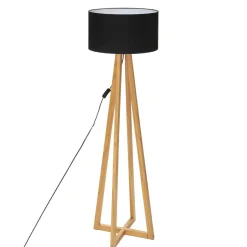 Atmosphera Lampadaire Multi Pieds Molu Noir H.140Cm