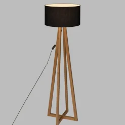 Atmosphera Lampadaire Multi Pieds Molu Noir H.140Cm