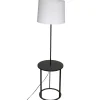 Atmosphera Lampadaire Sur Pied Gil Noir H.149Cm