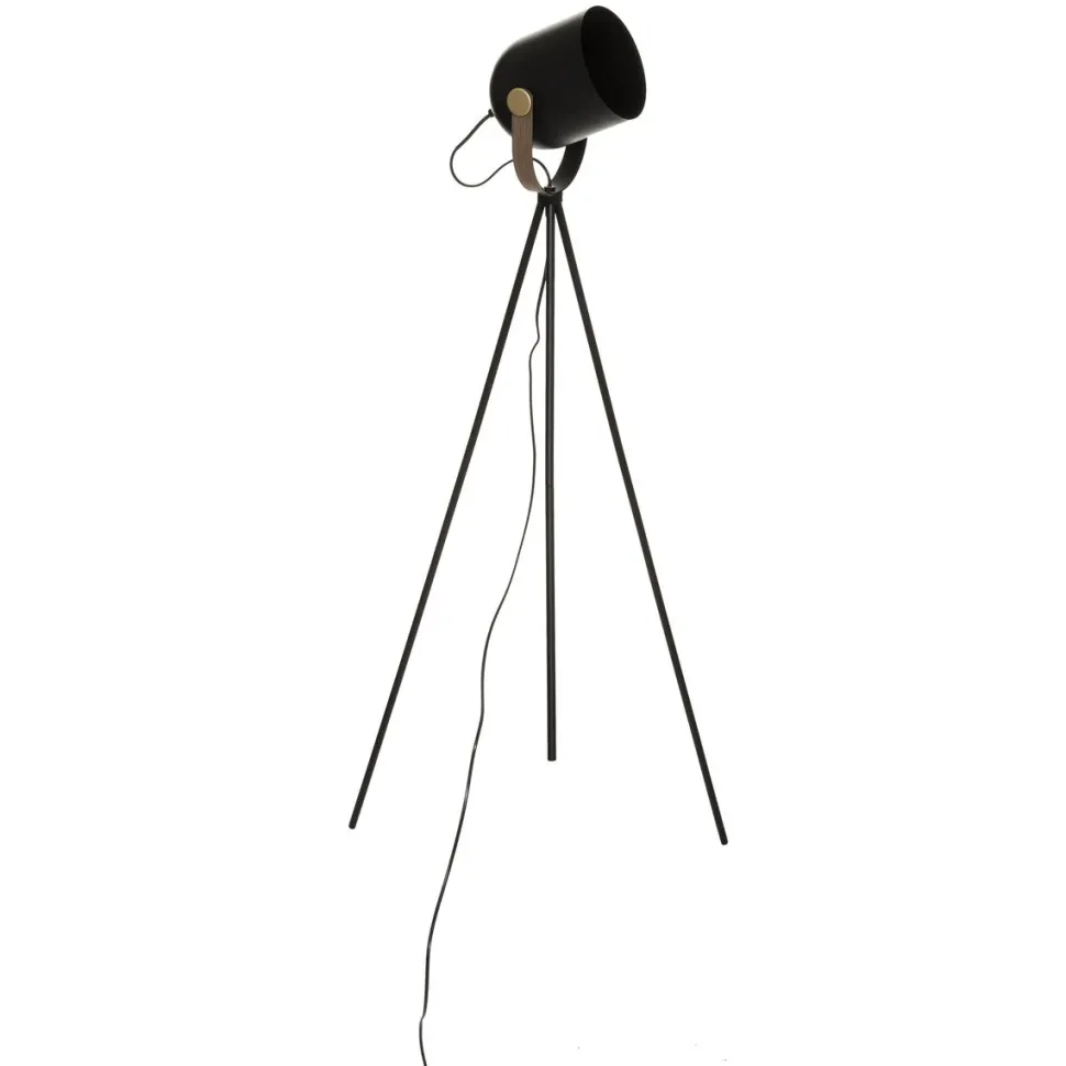 Atmosphera Lampadaire Trepied Bil Noir H.136Cm