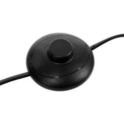 maxibazar Lampadaire Trepied Noah Noir H.140Cm