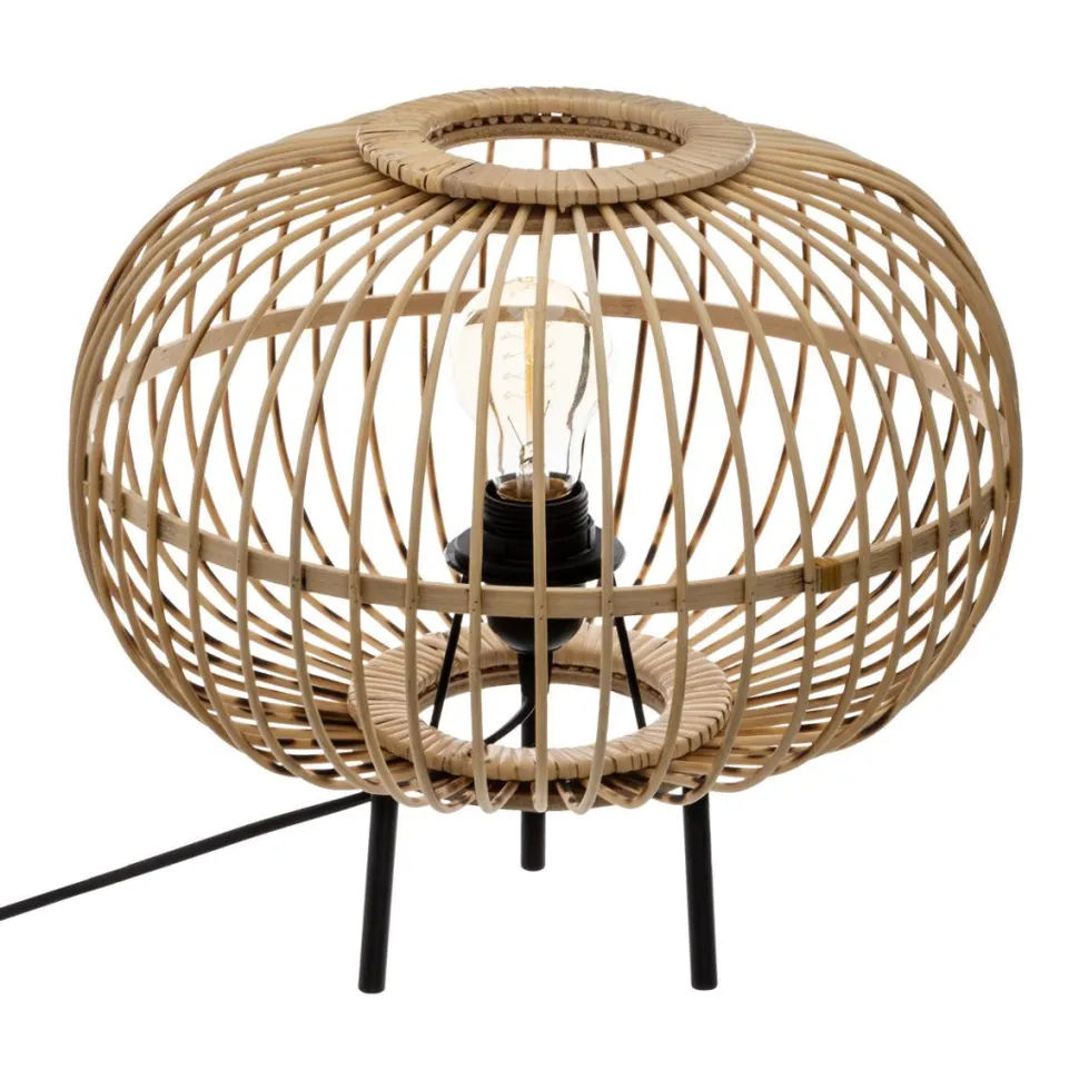 Atmosphera Lampe A Poser Trepied Bambou Eads