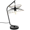 maxibazar Lampe Arc Alara Noir H.50Cm