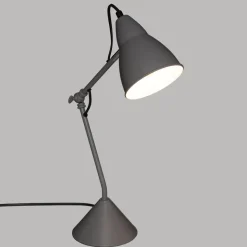 Atmosphera Lampe Arc Aude Gris H.62Cm