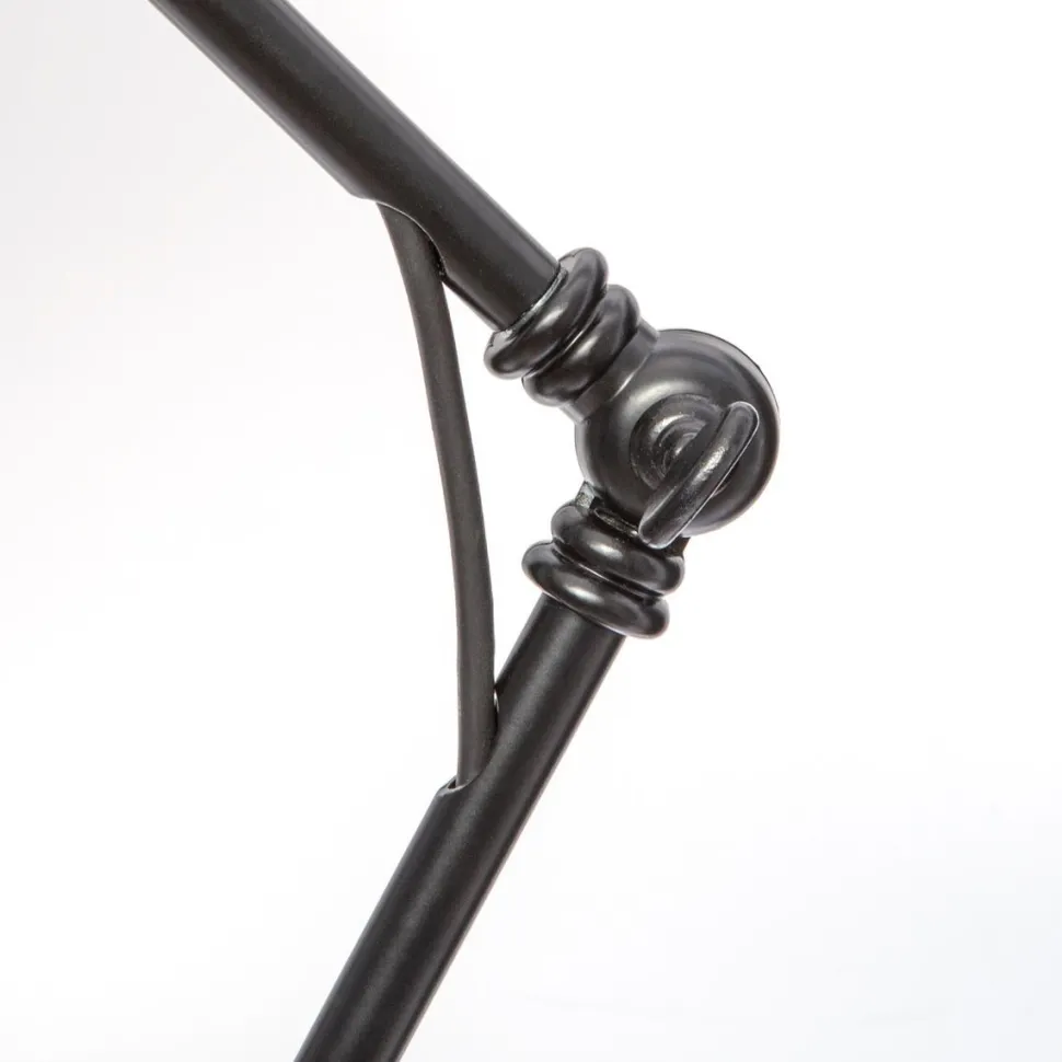 Atmosphera Lampe Arc Aude Noir H.62Cm