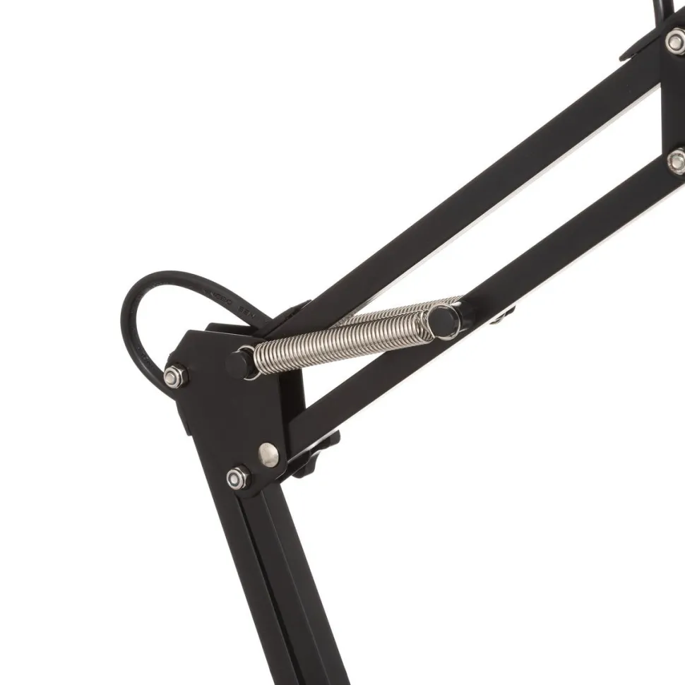 maxibazar Lampe Arc Bren Noir H.55.8Cm