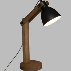 Atmosphera Lampe Arc Cuba Noir H.56Cm