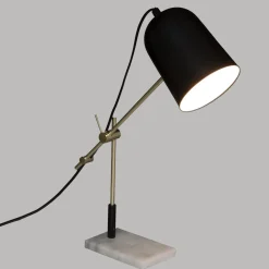 Atmosphera Lampe Arc Suite Noir Dore H.40Cm
